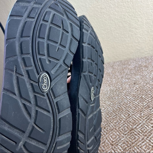 Chaco Womens Sz 10 Sandals Z/2 Classic Strappy Black Walking Water Trail Gorpcor - Picture 3 of 7